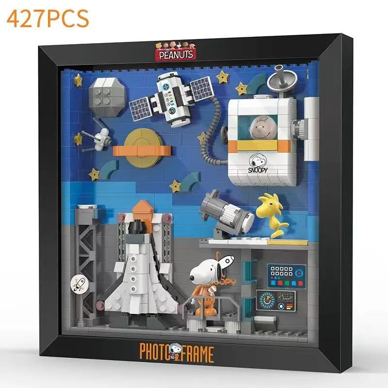 building brick block snoopypy toys educational party circus space Photo frame peanut Blind box carousel magic show children gift
building brick block snoopypy toys educational party circus space Photo frame peanut Blind box carousel magic show children gift