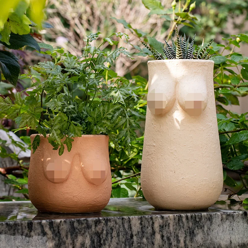 Art Flower Pot Creative Fun Flower Garden Club Decorations Plant Flower Arrangement Decorative Flower Vase
Art Flower Pot Creative Fun Flower Garden Club Decorations Plant Flower Arrangement Decorative Flower Vase