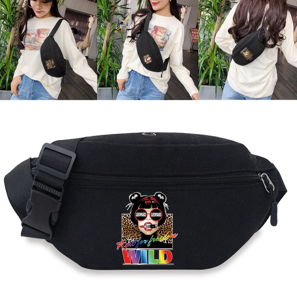 Men's Breast Package Leopard Print Outdoor Sports Bag Women Pouch Korean-style Waist Bags Fanny Pouch Crossbody Male Banana Bag
Men's Breast Package Leopard Print Outdoor Sports Bag Women Pouch Korean-style Waist Bags Fanny Pouch Crossbody Male Banana Bag