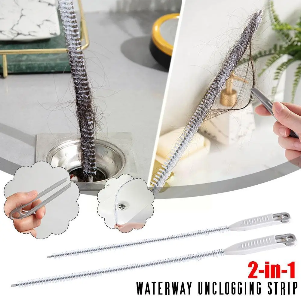 45/60CM Pipe Dredging Brush Bathroom Hair Sewer Sink Brush Plug Remover Hole Cleaner Drain Clog Tool Cleaner Cleaning Flexi M9L2
45/60CM Pipe Dredging Brush Bathroom Hair Sewer Sink Brush Plug Remover Hole Cleaner Drain Clog Tool Cleaner Cleaning Flexi M9L2