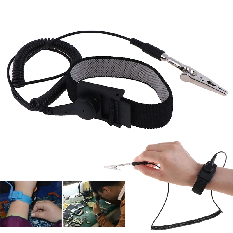 Anti-static Wristbands With Wires Adjustable Esd Strap Antistatic Wristbands Grounding Bracelet Wrist Band
Anti-static Wristbands With Wires Adjustable Esd Strap Antistatic Wristbands Grounding Bracelet Wrist Band