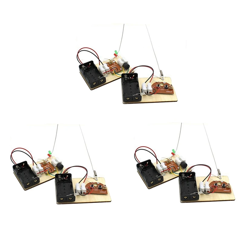 3X STEM Kits, Learn Morse Code, Build A Telegraph Machine, Electric Circuit Experiment, Electricity Kit(No Battery)
3X STEM Kits, Learn Morse Code, Build A Telegraph Machine, Electric Circuit Experiment, Electricity Kit(No Battery)
