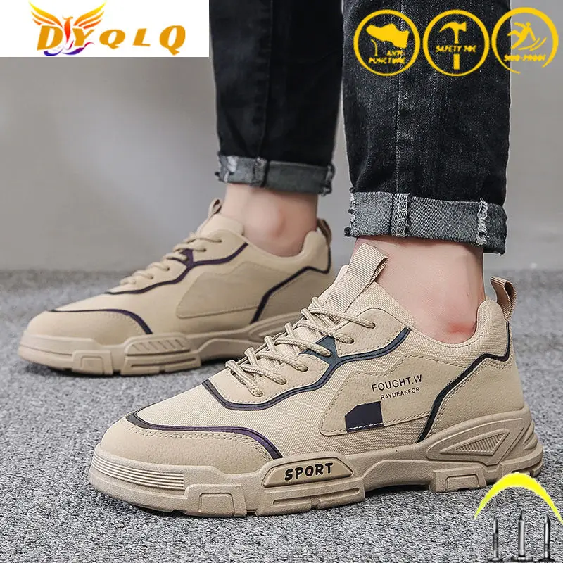 Модная дышащая Спортивная защитная обувь для работы, мужская и женская спортивная непрокалываемая обувь для бега, альпинизма
Модная дышащая Спортивная защитная обувь для работы, мужская и женская спортивная непрокалываемая обувь для бега, альпинизма