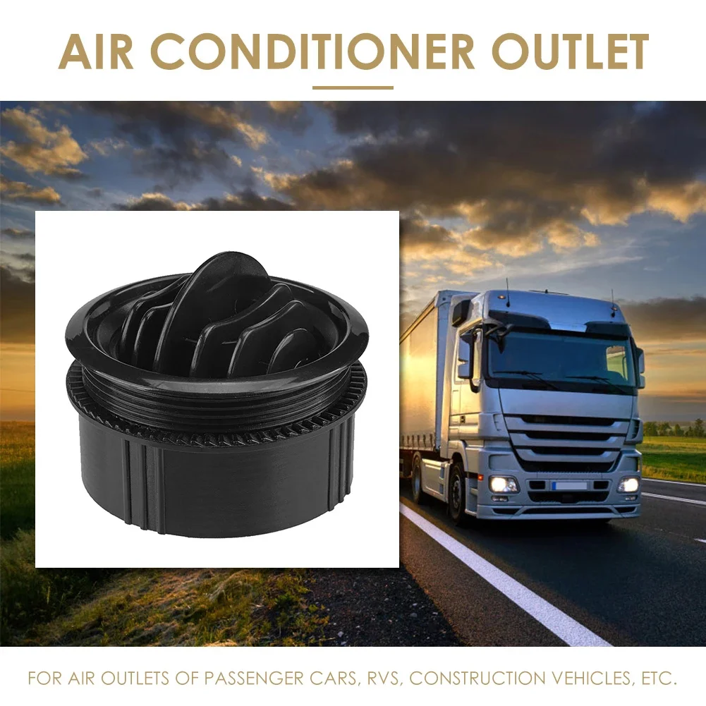 Durable Auto Round A/C Air Outlet Vent Black ABS For Car RV Bus Boat Yacht Air-conditioning Installation Auto Replacement Parts
Durable Auto Round A/C Air Outlet Vent Black ABS For Car RV Bus Boat Yacht Air-conditioning Installation Auto Replacement Parts