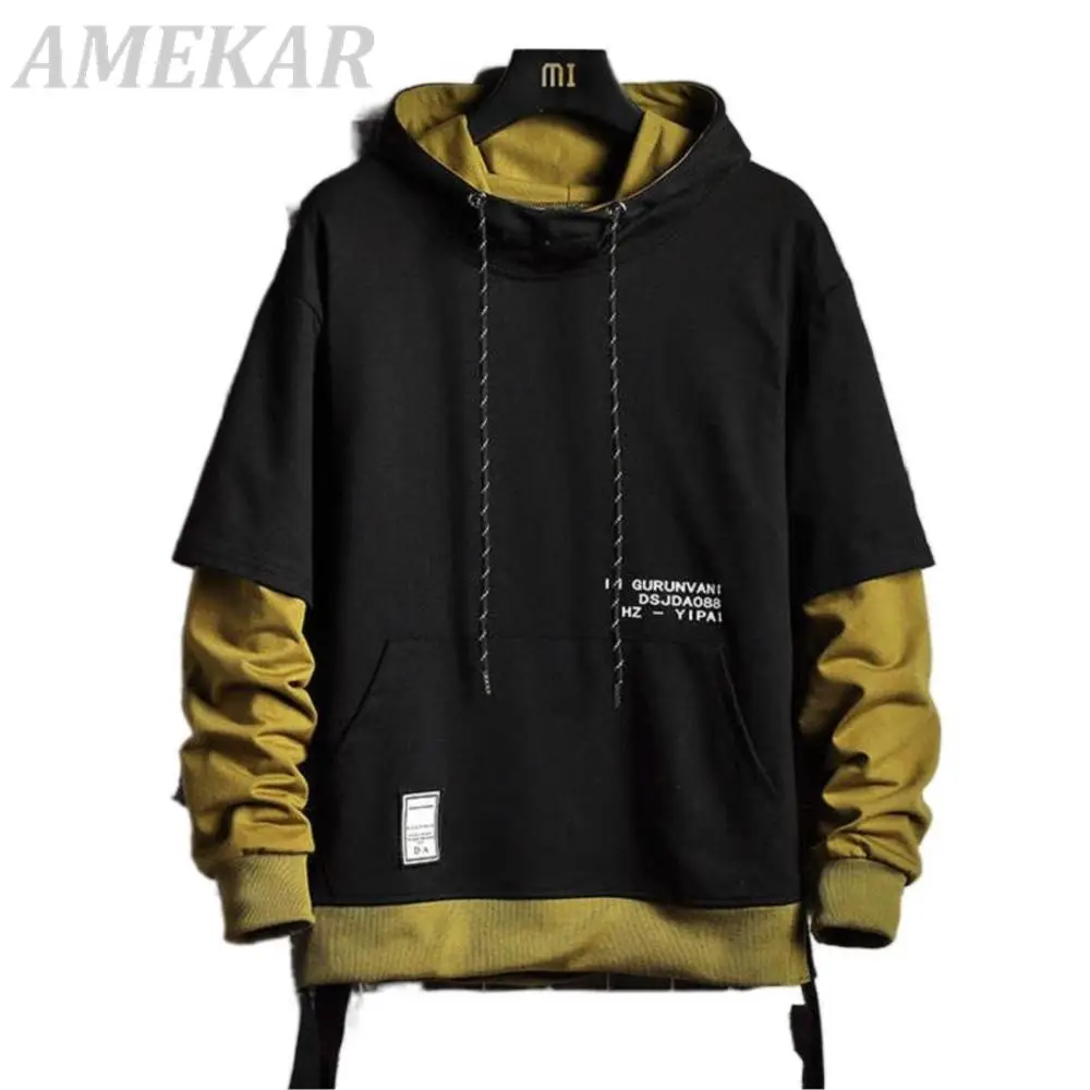 2022 Patchwork Hoodies Men Streetwear Harajuku Hooded Sweatshirts Men's Letter Print Hoodies Streetwear Hip Hop Pullover Hoodie
2022 Patchwork Hoodies Men Streetwear Harajuku Hooded Sweatshirts Men's Letter Print Hoodies Streetwear Hip Hop Pullover Hoodie