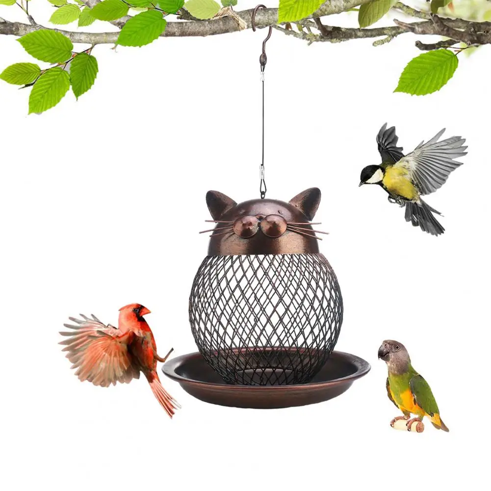 Easy-fill Bird Feeder Vintage Cat Wild Bird Feeder Spacious Standing Space Easy Fill Garden Decoration Gift Bird Feeder
Easy-fill Bird Feeder Vintage Cat Wild Bird Feeder Spacious Standing Space Easy Fill Garden Decoration Gift Bird Feeder