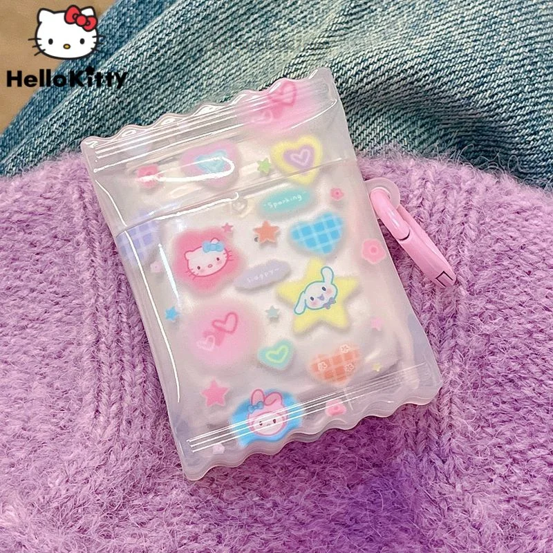 Sanrio, чехол для беспроводной гарнитуры Hello Kitty, симпатичный чехол для Airpods Pro, противоударный защитный чехол для Airpods 1 2 3, чехол для наушников
Sanrio, чехол для беспроводной гарнитуры Hello Kitty, симпатичный чехол для Airpods Pro, противоударный защитный чехол для Airpods 1 2 3, чехол для наушников