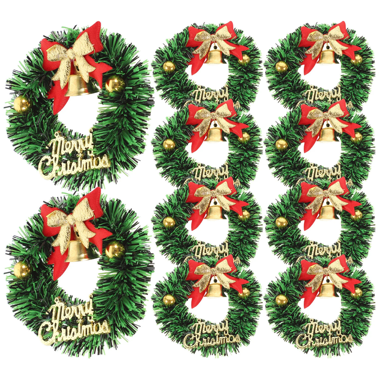 10pcs Cute Miniature Christmas Wreath Hanging Pendant Xmas Tree Ornaments Xmas Gift
10pcs Cute Miniature Christmas Wreath Hanging Pendant Xmas Tree Ornaments Xmas Gift