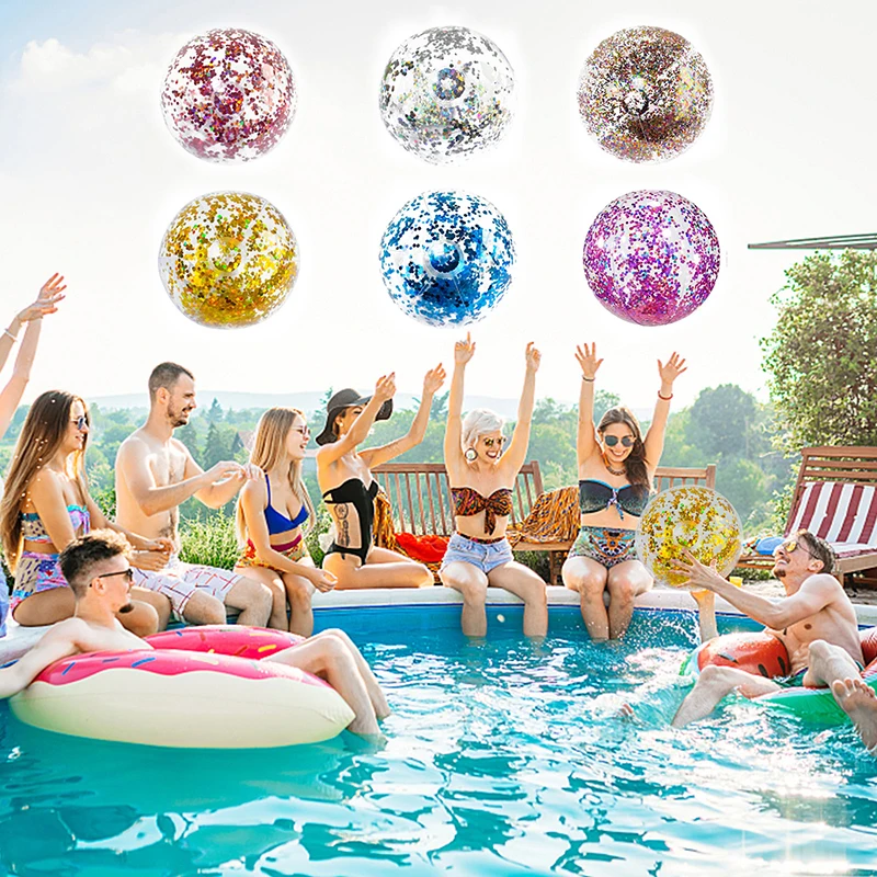 Inflatable Pool Party Toys Transparent Beach Ball Outdoor Summer Water Toys Swimming Float Ball Toys For Adult Children
Inflatable Pool Party Toys Transparent Beach Ball Outdoor Summer Water Toys Swimming Float Ball Toys For Adult Children