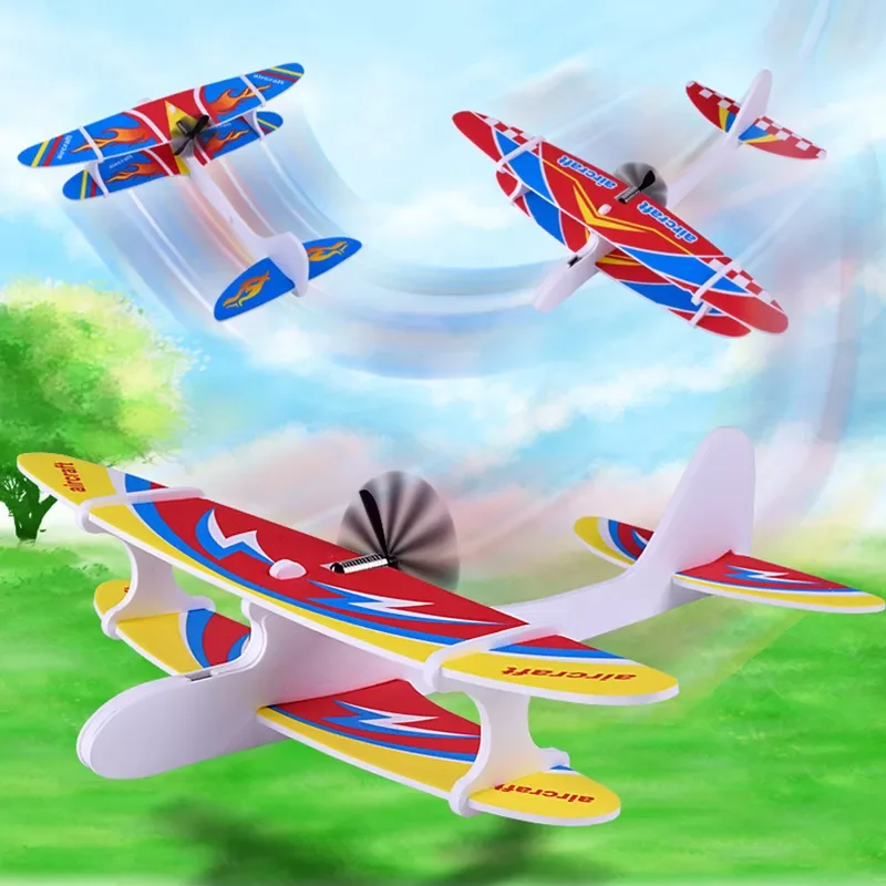 Hand Throwing Glider Plane Outdoor Park Foam Gliding Aircraft Flying Toys For Children Plane Model Outdoor Toy
Hand Throwing Glider Plane Outdoor Park Foam Gliding Aircraft Flying Toys For Children Plane Model Outdoor Toy