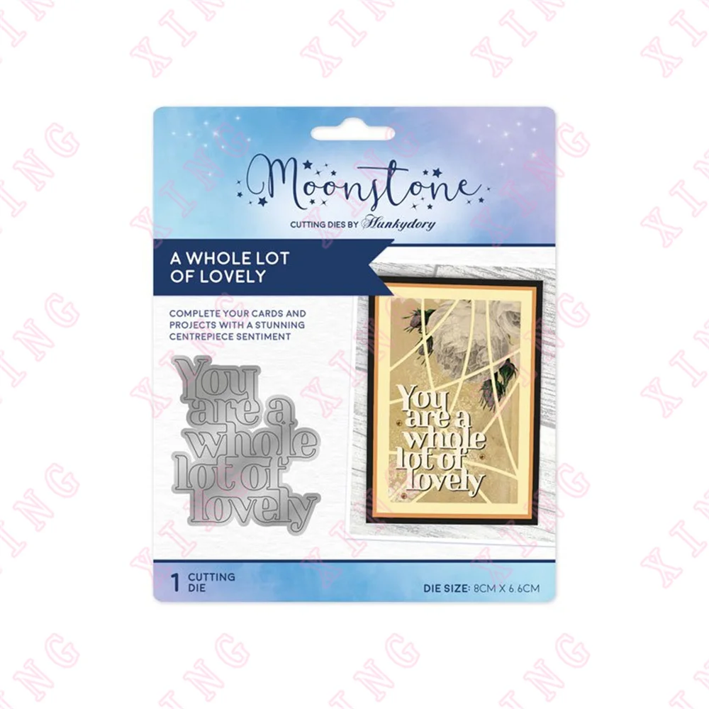 Newest a Whole Lot of Lovely Metal Cutting Dies Scrapbook Deco Embossing Template Diy Greeting Card Handmade Craft Reusable Mold
Newest a Whole Lot of Lovely Metal Cutting Dies Scrapbook Deco Embossing Template Diy Greeting Card Handmade Craft Reusable Mold
