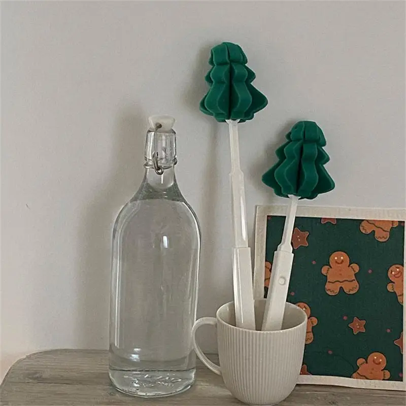 1PC Cartoon Christmas Tree Cup Brush Scalable Pine Tree Sponge Long Handle Cup Brush Milk Bottle Brush Convenient And Hangable
1PC Cartoon Christmas Tree Cup Brush Scalable Pine Tree Sponge Long Handle Cup Brush Milk Bottle Brush Convenient And Hangable