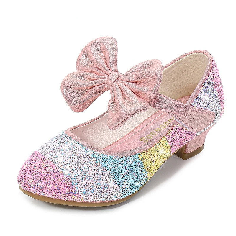 Girls' Leather Shoes Princess 2023 CHILDREN'S Shoes round-Toe Soft-Sole Big girls High Heel Princess Crystal Shoes
Girls' Leather Shoes Princess 2023 CHILDREN'S Shoes round-Toe Soft-Sole Big girls High Heel Princess Crystal Shoes