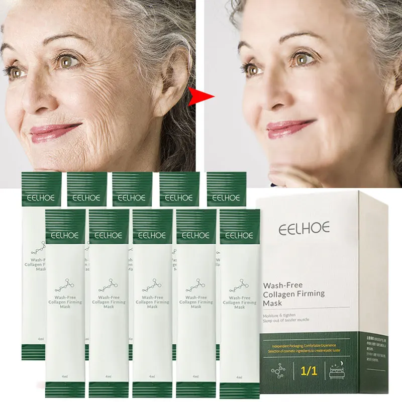 20PC/BOX Collagen Sleeping Mask Anti-Wrinkle Night Frozen Firm Fade Fine Lines Masks Brighten Moisturizing Skin Care facial mask
20PC/BOX Collagen Sleeping Mask Anti-Wrinkle Night Frozen Firm Fade Fine Lines Masks Brighten Moisturizing Skin Care facial mask