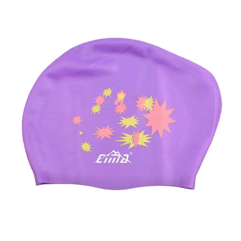 

Fabric Swimming Cap Size 18.5 24cm Ergonomically Designed And Not Easily Aged Anti Slip Inner Lining High Quality Silicone