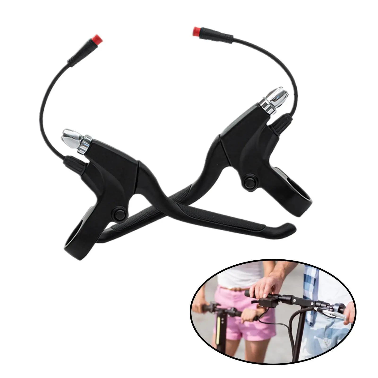 1 Pair E-Bike Rear Brake Lever Electric Bicycle Brake Handle Cut Off Power Brake Lever Handle Grips Electric Bike Accessory
1 Pair E-Bike Rear Brake Lever Electric Bicycle Brake Handle Cut Off Power Brake Lever Handle Grips Electric Bike Accessory