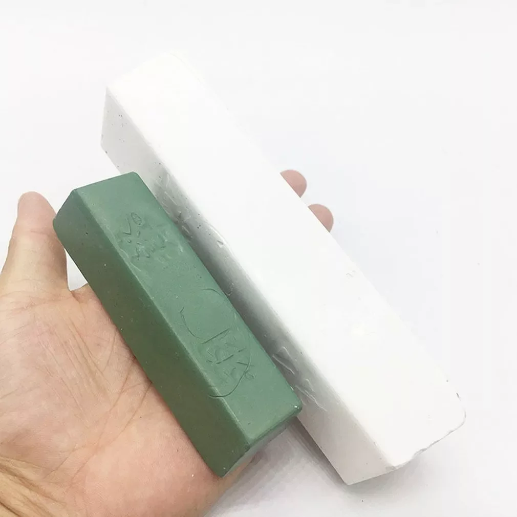 1pc 110x35x25mm Compound Green Polishing Paste Abrasive Paste Metals Polishing Wax Paste Chromium Green Oxide Grinding Paste
1pc 110x35x25mm Compound Green Polishing Paste Abrasive Paste Metals Polishing Wax Paste Chromium Green Oxide Grinding Paste