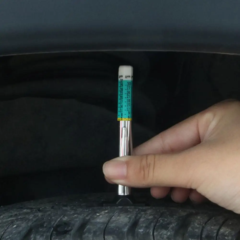 25mm Car Tyre Measuring Pen Universal Tire Tread Pattern Depth Measuring Tool Cylindrical Automotive Thickness Detection Gauge
25mm Car Tyre Measuring Pen Universal Tire Tread Pattern Depth Measuring Tool Cylindrical Automotive Thickness Detection Gauge