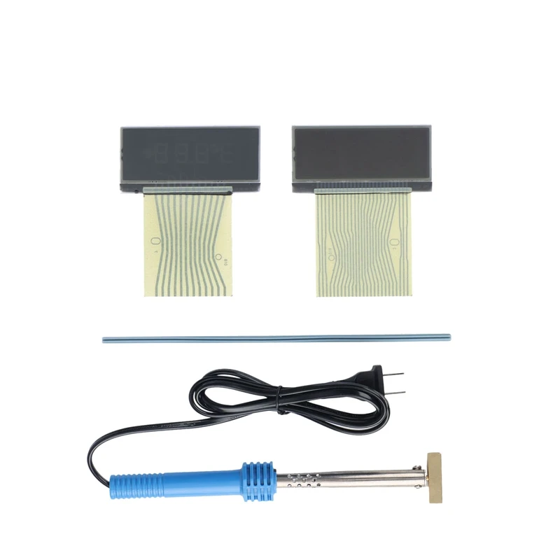 Car Dashboard LCD Display For Mercedes E-Class(W210), Right+Left Display And Soldering T-Iron + Rubber T-Tips
Car Dashboard LCD Display For Mercedes E-Class(W210), Right+Left Display And Soldering T-Iron + Rubber T-Tips