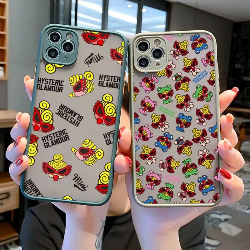 Japan Fashion hysteric mini Phone Case for iPhone X XR XS 7 8 Plus 11 12 13 pro MAX 13mini Translucent Matte Case
Japan Fashion hysteric mini Phone Case for iPhone X XR XS 7 8 Plus 11 12 13 pro MAX 13mini Translucent Matte Case