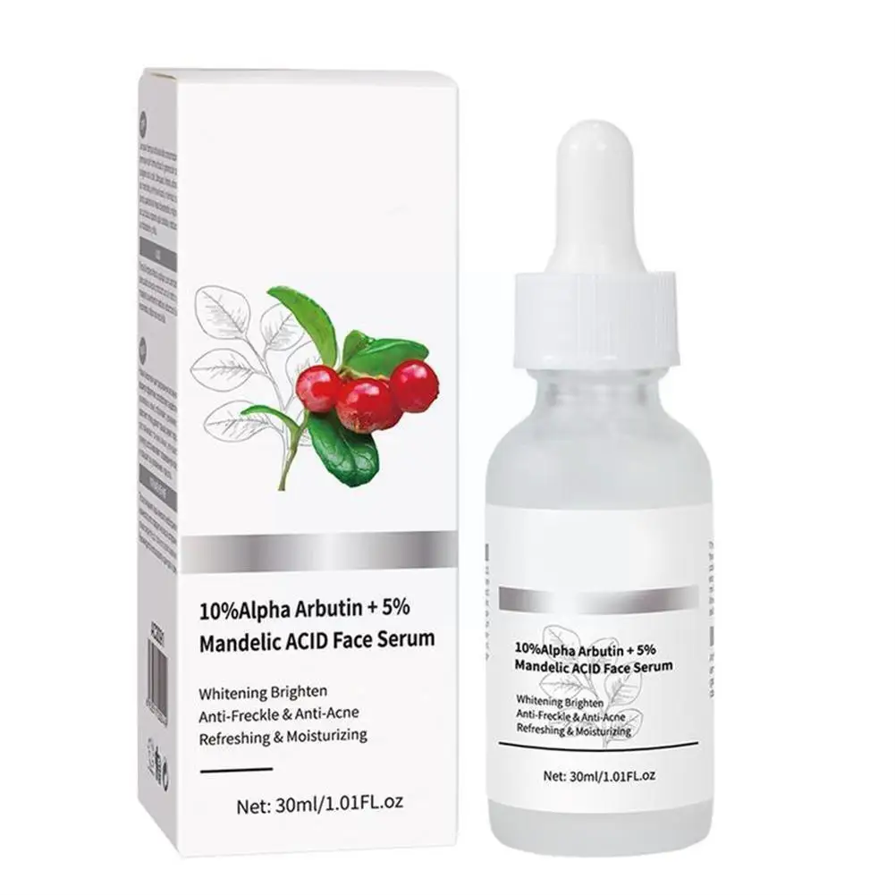 Arbutin 10% Face Serum With Mandelic Acid 5% Skin Whitening Tone Skin Serum Depigmenting, Brightening Dullness Improving L4v4 
Arbutin 10% Face Serum With Mandelic Acid 5% Skin Whitening Tone Skin Serum Depigmenting, Brightening Dullness Improving L4v4