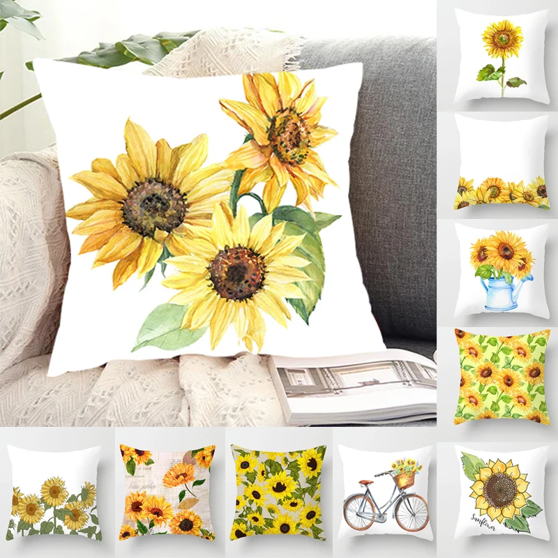 Sunflower printing series cushion cover sofa office pillow case peach decoration rainbow pillow case home decoration
Sunflower printing series cushion cover sofa office pillow case peach decoration rainbow pillow case home decoration