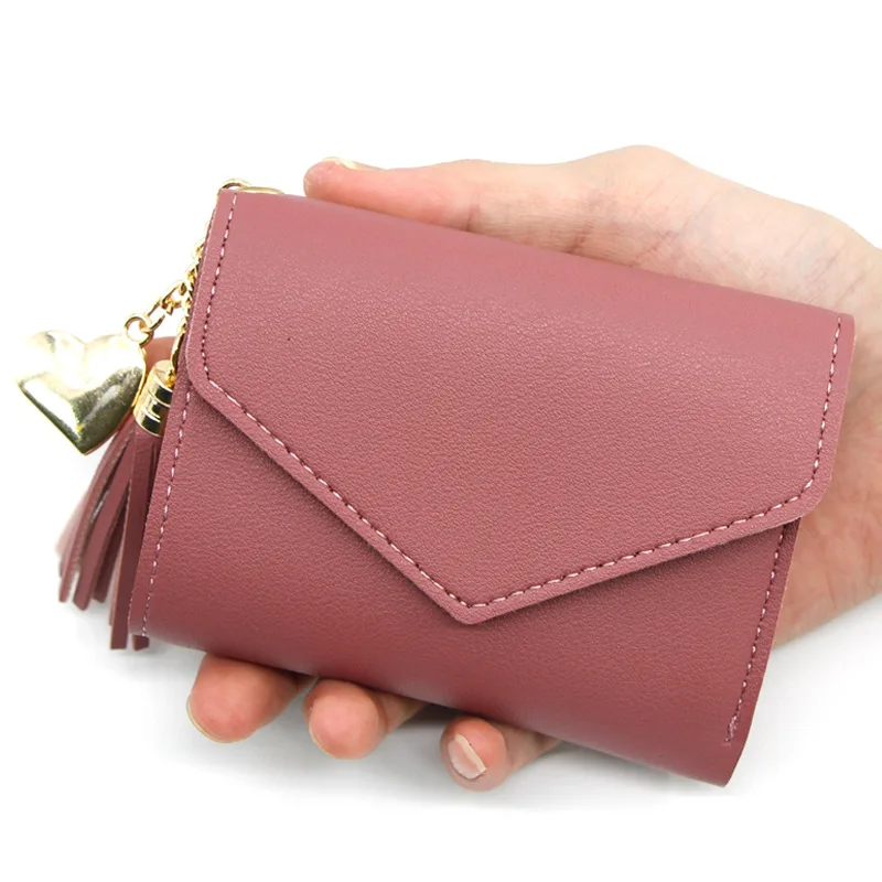 Women's Wallets Short Tassel Pendant Wallet Coin Purses Clutch Money Bag Cute Female Wallet in Hand Id Card Holders Clutch 2022
Women's Wallets Short Tassel Pendant Wallet Coin Purses Clutch Money Bag Cute Female Wallet in Hand Id Card Holders Clutch 2022
