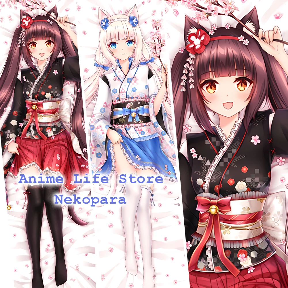 NEKOPARA Dakimakura Pillowcase Hugging Body Pillow Case Nekopara Otaku Full Body Cushion Cover Bed Decor Gift
NEKOPARA Dakimakura Pillowcase Hugging Body Pillow Case Nekopara Otaku Full Body Cushion Cover Bed Decor Gift