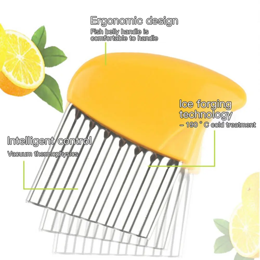 Ergonomic Design Stainless Steel Potato Chip Cutting Potato Chip Cutting Machine Stainless Steel Wave Blade Durability
Ergonomic Design Stainless Steel Potato Chip Cutting Potato Chip Cutting Machine Stainless Steel Wave Blade Durability