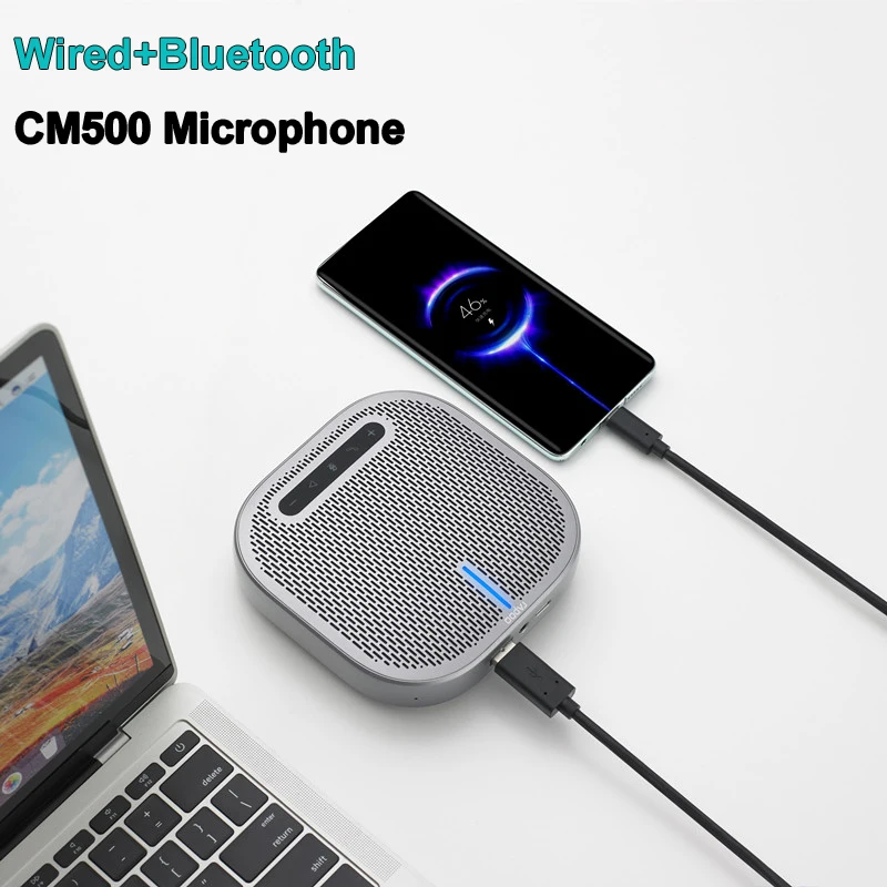 Оригинальный проводной всенаправленный портативный микрофон Rapoo CM500 с функцией шумоподавления для конференций
Оригинальный проводной всенаправленный портативный микрофон Rapoo CM500 с функцией шумоподавления для конференций
