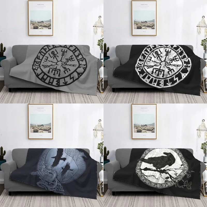 Бархатное одеяло Vegvisir Futhark Runes, теплое флисовое мягкое фланелевое одеяло Valhalla с компасом в стиле викингов, покрывало для кровати, дивана, офиса, весны
Бархатное одеяло Vegvisir Futhark Runes, теплое флисовое мягкое фланелевое одеяло Valhalla с компасом в стиле викингов, покрывало для кровати, дивана, офиса, весны