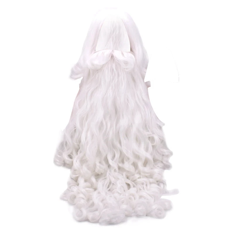 Christmas Cosplay Wig Beard Santa Claus Beard Wig White Curly Long Synthetic Hair Adult Cosplay Costume
Christmas Cosplay Wig Beard Santa Claus Beard Wig White Curly Long Synthetic Hair Adult Cosplay Costume