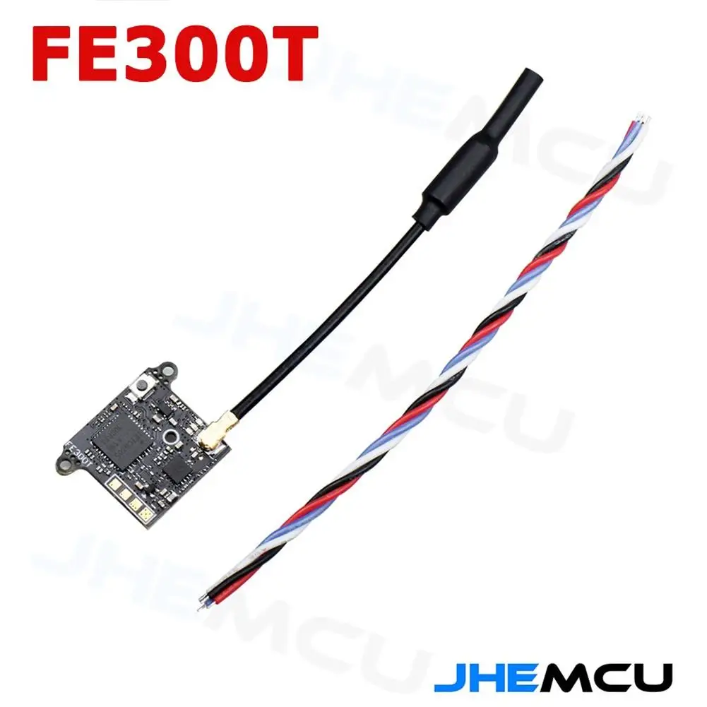 

Jhemcu Fe300t 5.8g 40ch Pitmode 25mw 50mw 100mw 200mw 300mw Adjustable Video Transmitter Accessory Vtx 16.5x16.5mm For Fpv Drone