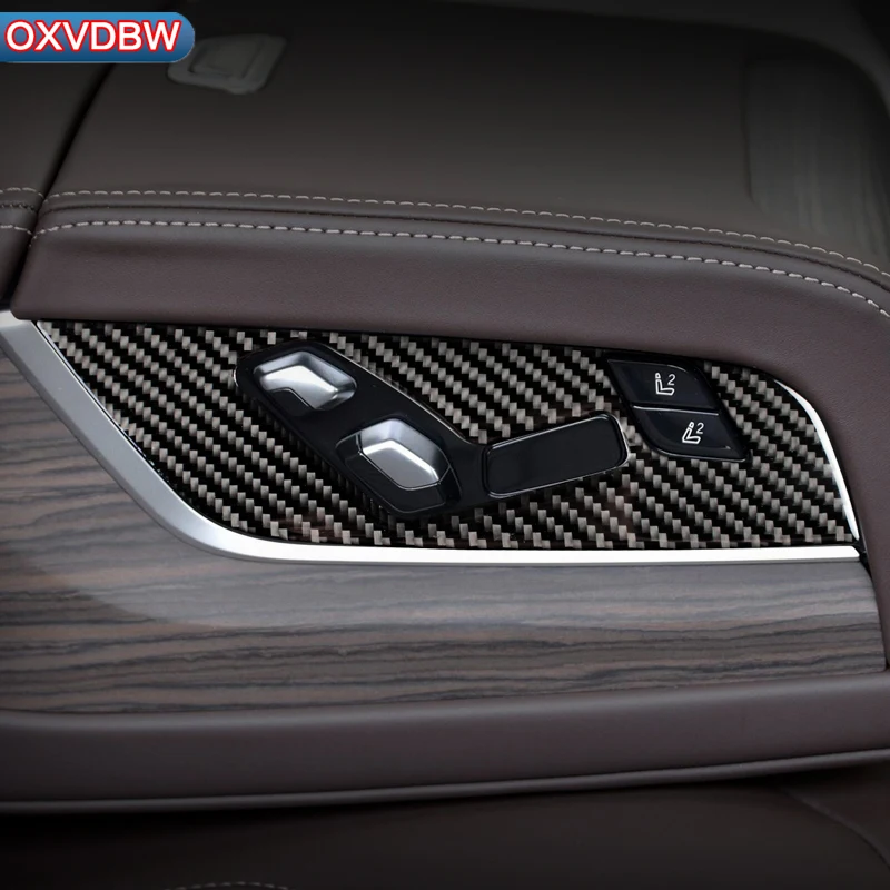 For BMW 5 Series G30 Interior Decoration Carbon Fiber Car Stickers Seat adjustment Trim Covers Styling accessories 2018
For BMW 5 Series G30 Interior Decoration Carbon Fiber Car Stickers Seat adjustment Trim Covers Styling accessories 2018