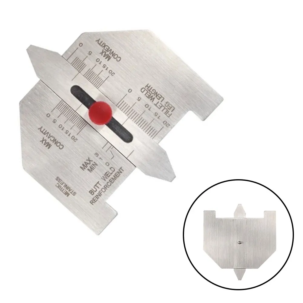 1 Pc Automatic Welding Size Guage Metric Adjustable Fillet Weld Gage Measuring Ruler For Welding Equipment Tool Accessories
1 Pc Automatic Welding Size Guage Metric Adjustable Fillet Weld Gage Measuring Ruler For Welding Equipment Tool Accessories