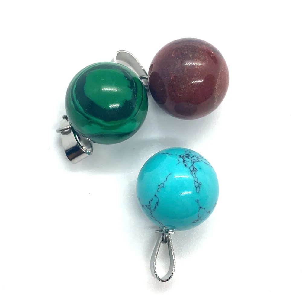 Natural Stone Malachite Red Agate Earring Pendant 14x18mm Spherical Pink Crystal Small Jewelry DIY Necklace Bracelet Accessories
Natural Stone Malachite Red Agate Earring Pendant 14x18mm Spherical Pink Crystal Small Jewelry DIY Necklace Bracelet Accessories