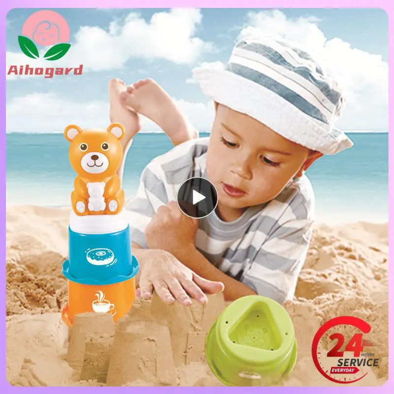 Stacking Cups Baby Toddler Toy Cartoon Bear Building Blocks Beach Bath Toy Sorting Nesting Stacking Toy Kids Early Education Toy
Stacking Cups Baby Toddler Toy Cartoon Bear Building Blocks Beach Bath Toy Sorting Nesting Stacking Toy Kids Early Education Toy