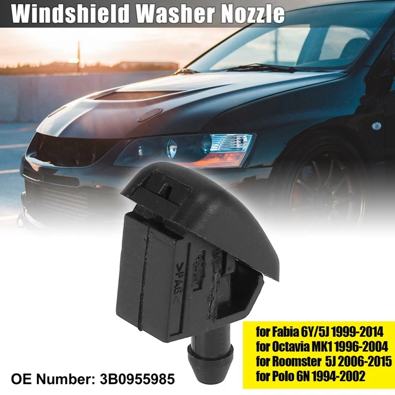 New Windshield Windscreen Washer Nozzle 3B0955985 For -Vw Polo 6N Skoda Fabia Octavia Roomster 1996-2015 No Heated
New Windshield Windscreen Washer Nozzle 3B0955985 For -Vw Polo 6N Skoda Fabia Octavia Roomster 1996-2015 No Heated