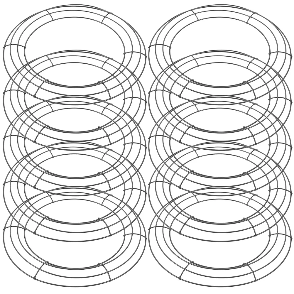 10 Pcs Flower Arrangement Supplies Garland Hoop Metal Floral Frame Wreath DIY Iron Support Party
10 Pcs Flower Arrangement Supplies Garland Hoop Metal Floral Frame Wreath DIY Iron Support Party