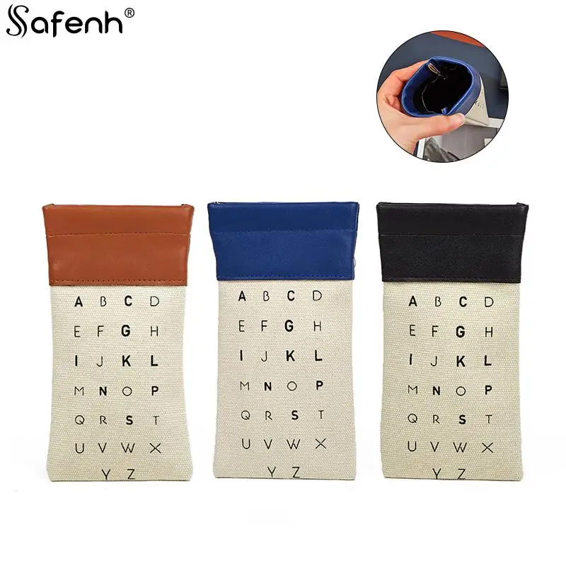 1Pcs Fabric Alphabet Paneled Canvas Glasses Bag Women Thick Soft Fashion Glasses Pouch Men Portable Sunglasses Storage Bag
1Pcs Fabric Alphabet Paneled Canvas Glasses Bag Women Thick Soft Fashion Glasses Pouch Men Portable Sunglasses Storage Bag