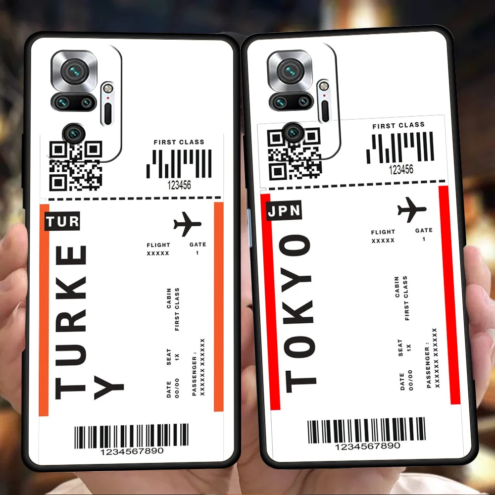 World Travel Ticket Seoul New York Luxury Case For Redmi K50 K40 Gaming Note 12 10 11 11T Pro 9 9s 8 8T 7 9A 9C Pro Plus Shell
World Travel Ticket Seoul New York Luxury Case For Redmi K50 K40 Gaming Note 12 10 11 11T Pro 9 9s 8 8T 7 9A 9C Pro Plus Shell