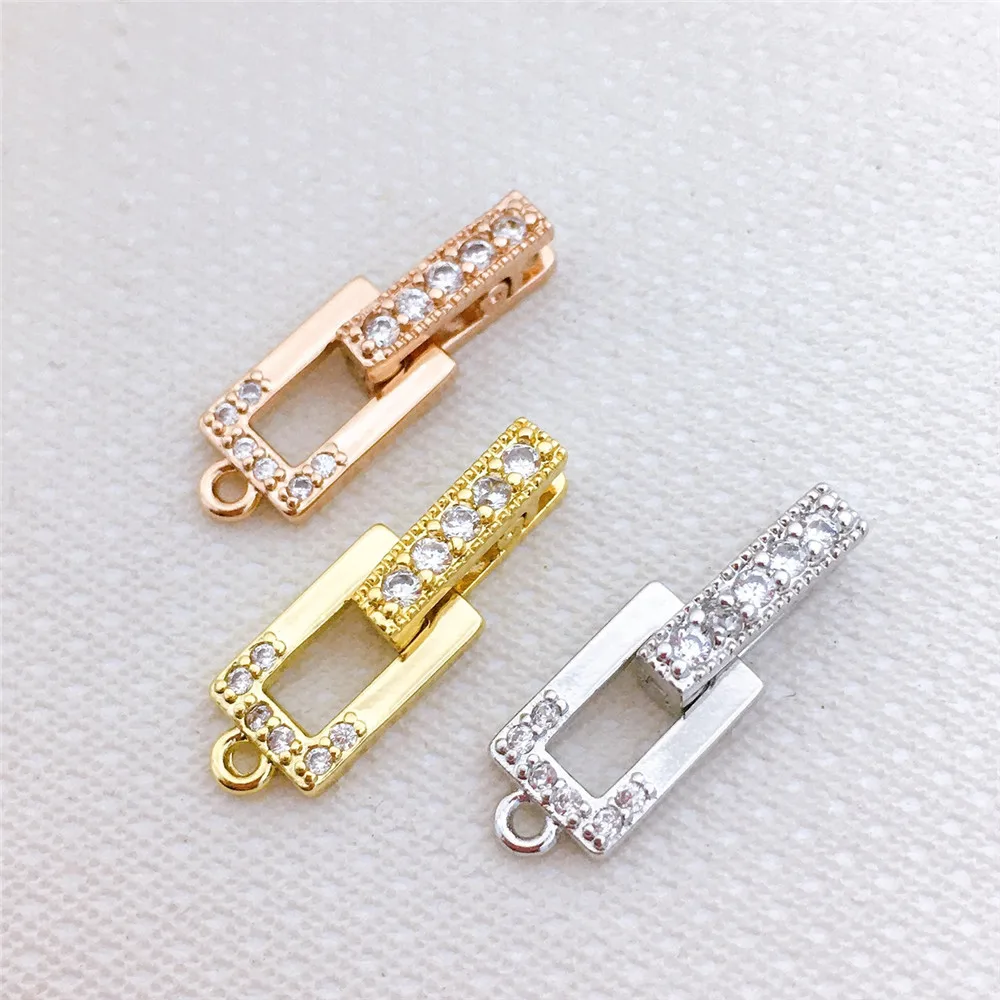 Findings Making Necklace Bracelet Clasp Jewelry Spacers Connection Fastening Accessories Copper For Handmade Woman
Findings Making Necklace Bracelet Clasp Jewelry Spacers Connection Fastening Accessories Copper For Handmade Woman