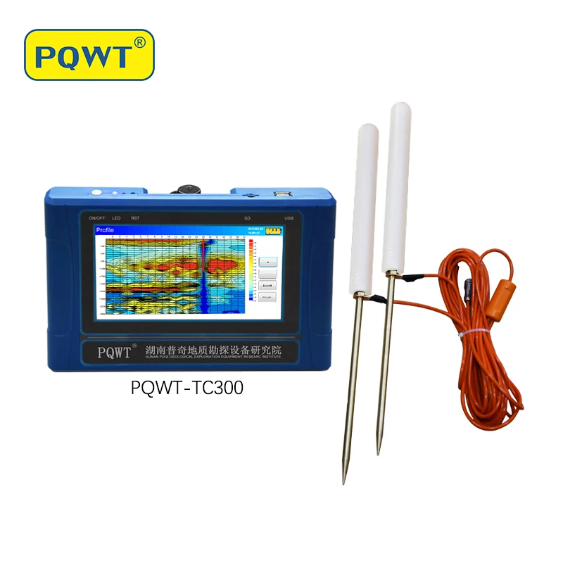 PQWT-TC300 Water Detection Tool Water Finder Detector Tool 300m Depth Instrument for Detection of Underground Water
PQWT-TC300 Water Detection Tool Water Finder Detector Tool 300m Depth Instrument for Detection of Underground Water