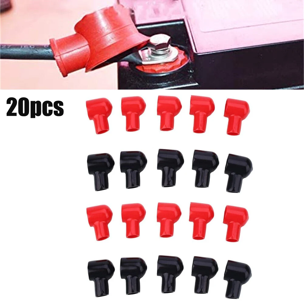 20PCS Battery Terminal Cover Boots Insulating Protective Lug Cap For Car Marine Commercial Power Sports Black Red Battery Insula
20PCS Battery Terminal Cover Boots Insulating Protective Lug Cap For Car Marine Commercial Power Sports Black Red Battery Insula