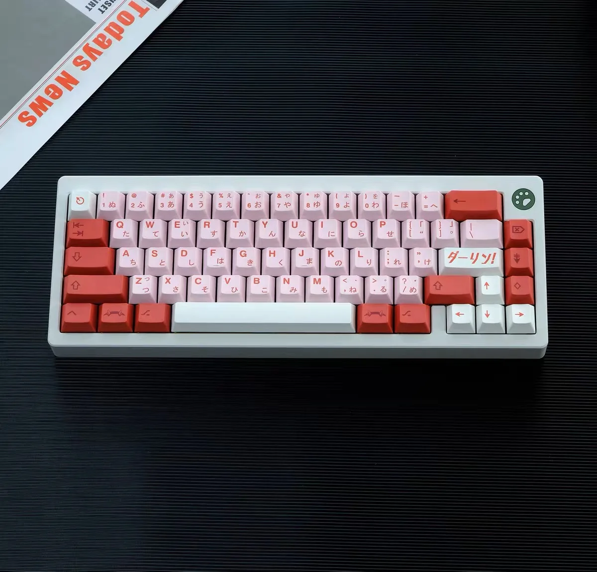 GMK Darling keycaps 135 Keys/set PBT Dye Subbed Keycaps Cherry Profile For Mechanical Keyboards 61 64 68 87 980 104 HHKB
GMK Darling keycaps 135 Keys/set PBT Dye Subbed Keycaps Cherry Profile For Mechanical Keyboards 61 64 68 87 980 104 HHKB