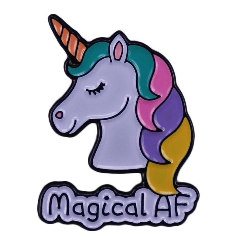 Cute Cartoon Unicorn Enamel Pin Badges on Backpack Lapel Pins Brooches on Clothes Jewelry Accessories Gifts for Friends
Cute Cartoon Unicorn Enamel Pin Badges on Backpack Lapel Pins Brooches on Clothes Jewelry Accessories Gifts for Friends
