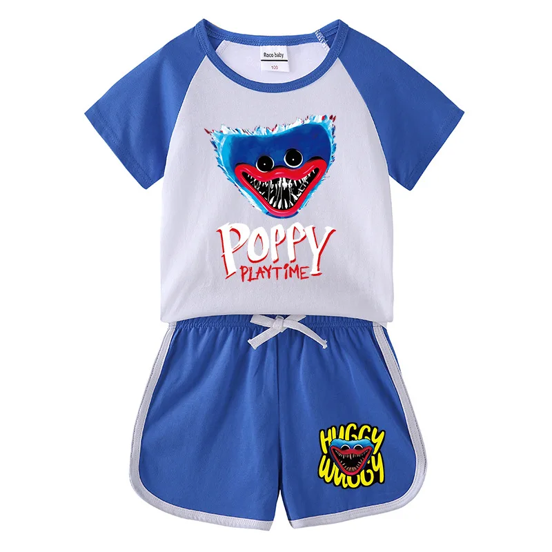 Huggy Wuggy Poppy Casual Baby Kids Clothes Sets Baby Boys Short-sleeve Summer Sportsuit Cotton Children 1-8 Years Costumes
Huggy Wuggy Poppy Casual Baby Kids Clothes Sets Baby Boys Short-sleeve Summer Sportsuit Cotton Children 1-8 Years Costumes