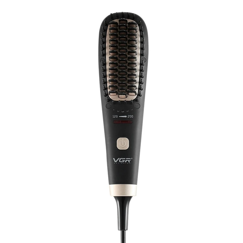 VGR V-568 Hair Straightener Ionic Hair Straightening Brush Anti Scald Static Detangling Hot-Air Electric Hair Brush EU Plug
VGR V-568 Hair Straightener Ionic Hair Straightening Brush Anti Scald Static Detangling Hot-Air Electric Hair Brush EU Plug