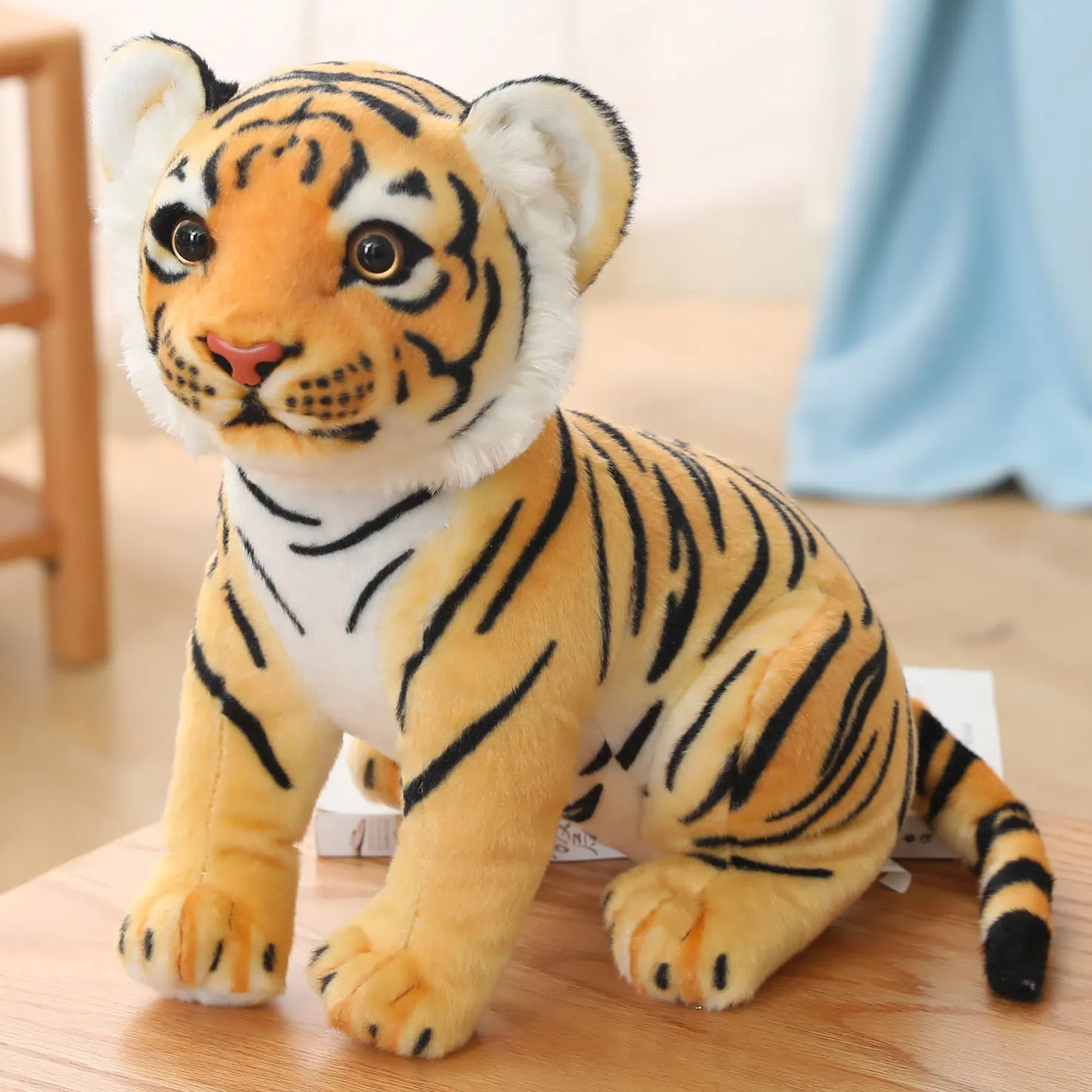 Тряпичная кукла с искусственным тигром, талисман на год Тигра, плюшевые игрушки, милый подарок со знаком зодиака, тигр, декоративные украшен... 
Тряпичная кукла с искусственным тигром, талисман на год Тигра, плюшевые игрушки, милый подарок со знаком зодиака, тигр, декоративные украшен...