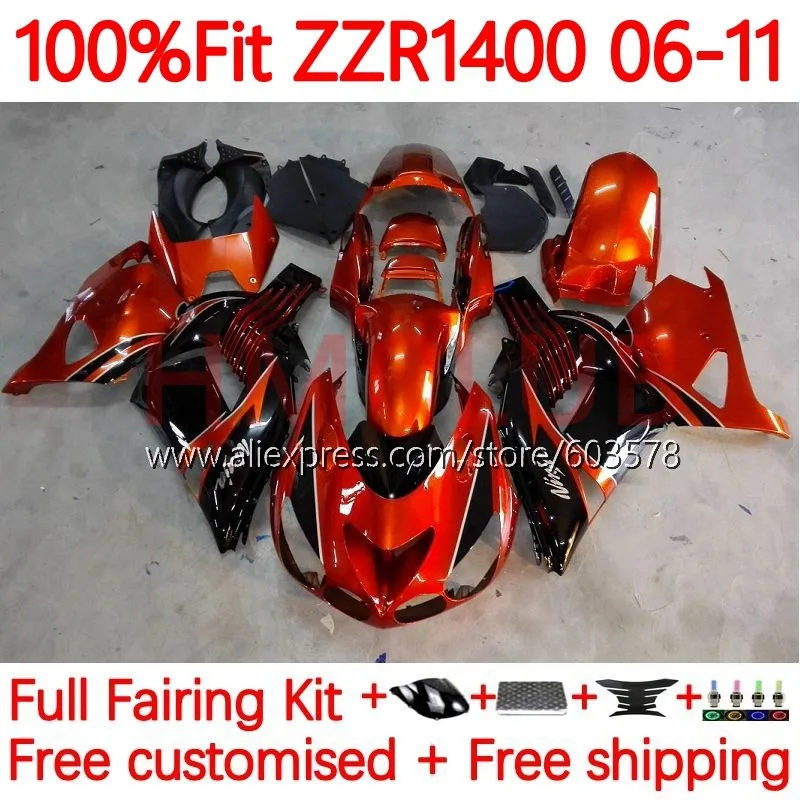 OEM Kit For KAWASAKI NINJA ZZR 1400 ZZR1400 2006 2007 2008 2009 2010 2011 ZZR-1400 06 07 08 09 10 11 Fairing 80No.0 Orange Black
OEM Kit For KAWASAKI NINJA ZZR 1400 ZZR1400 2006 2007 2008 2009 2010 2011 ZZR-1400 06 07 08 09 10 11 Fairing 80No.0 Orange Black